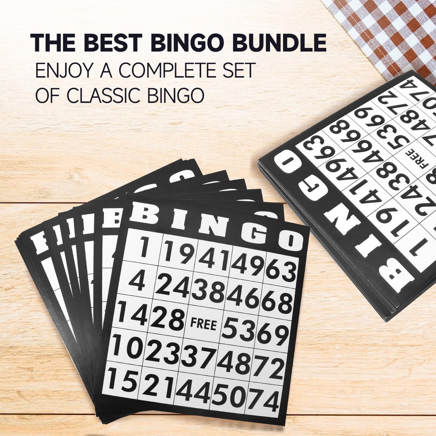 GSE Games & Sports Expert Deluxe Bingo Game Set with Steel Cage, Master Board, 75 Balls, 300 Chips, 50 Bingo Cards for Friend Parties, Game Night