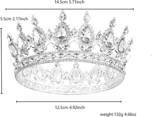 Tiaras for Women Princess Crowns for Women Crystal Headbands for Bridal Princess Birthday Party
