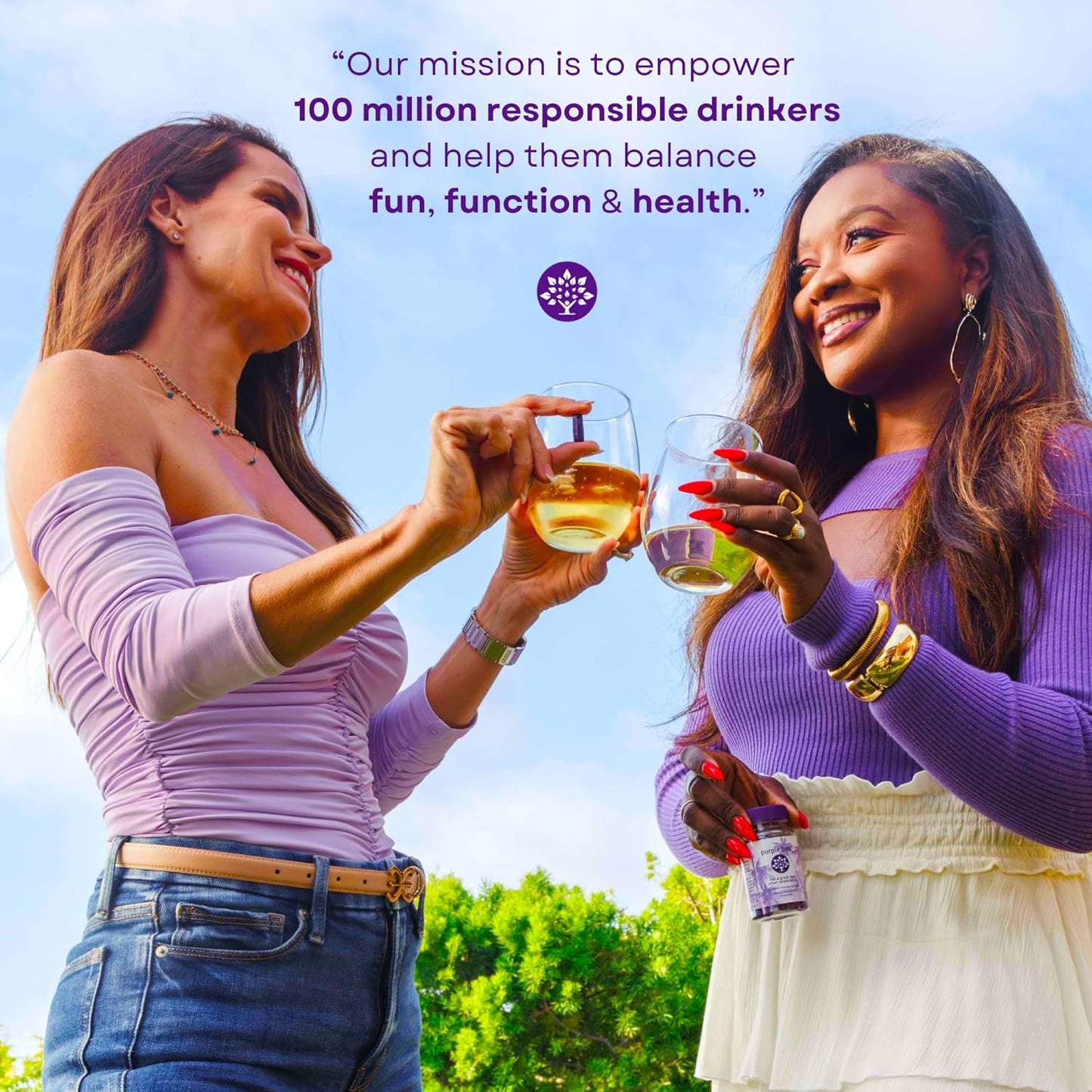 Purple Tree Post-Celebration Wellness | Liver Support, Hydration & Replenisher | Dihydromyricetin DHM, Milk Thistle, Electrolytes, Vitamins | Bachelorette & Bachelor Party Kits, 30 Packets (120 pills)