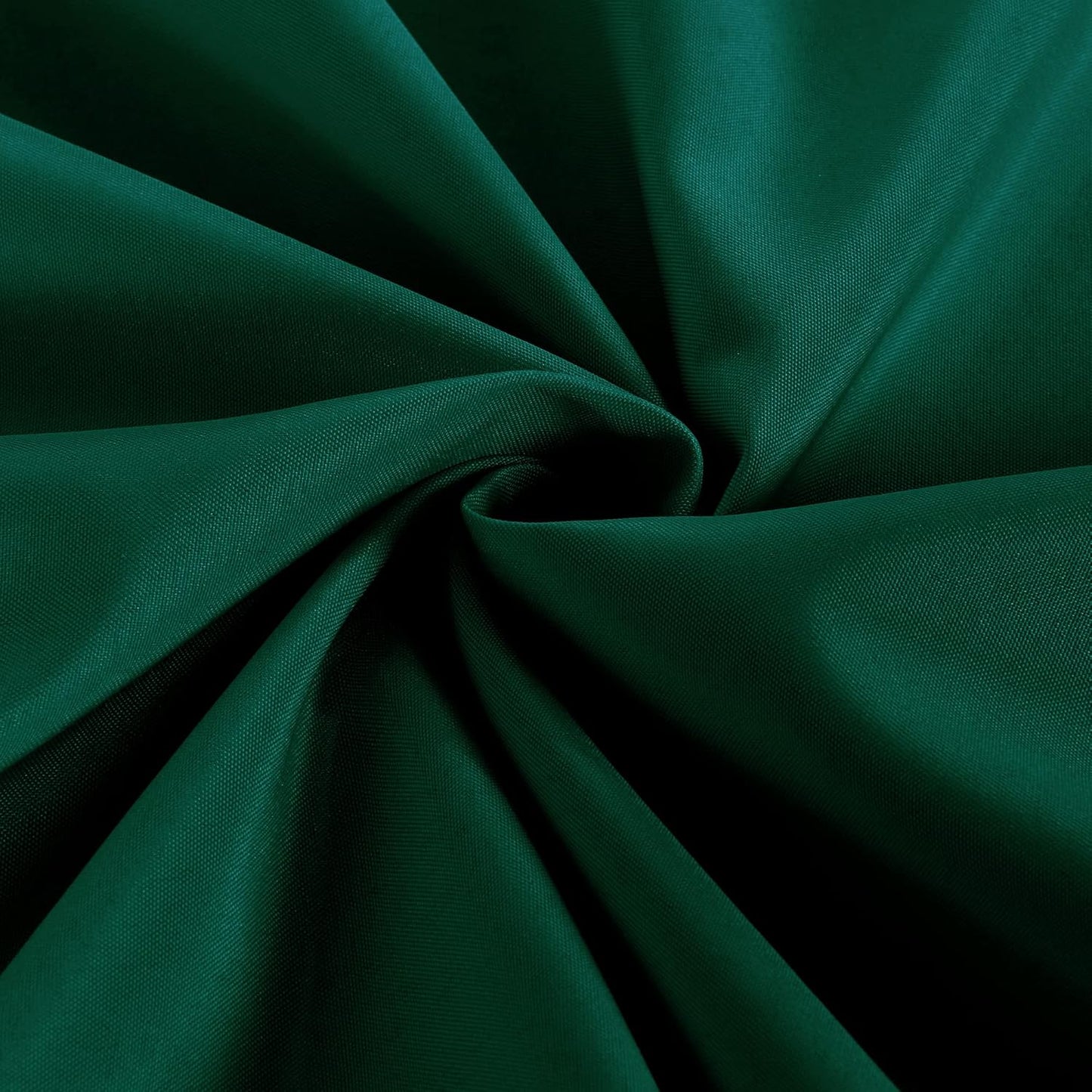 Obstal 2 Pack Blackish Green Table Cloths for 6 Foot Rectangle Tables - Water Resistant Washable Fabric Polyester Rectangle Table Cover Protector for Wedding, Banquet and Trade Shows