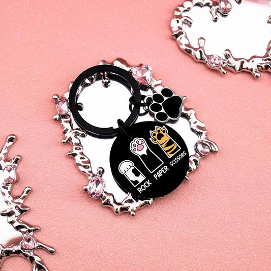 Cat Mom Gifts Cats Themed keychain Cats Lovers Gifts for Women