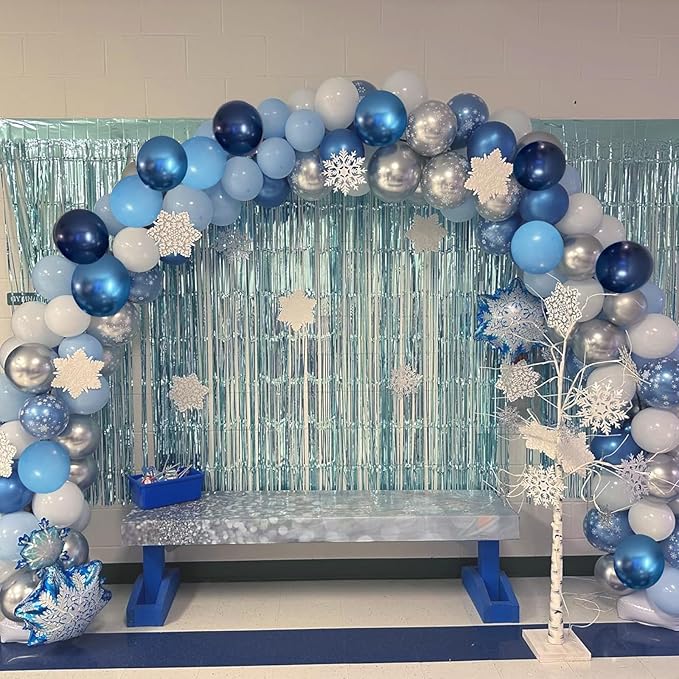 60Pcs 12inch Metallic Macaron Blue Matte Blue Balloons Navy Blue Latex Balloons for Birthday Wedding Baby Shower Boys Men Graduation Party Decoration