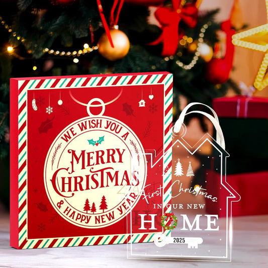 New Home Ornament 2025 - Perfect Housewarming Gift for Couples, Ideal House Warming Gifts for Women, House Warming Gift New Home, Housewarming Gifts, Best Housewarmings Presents 2025