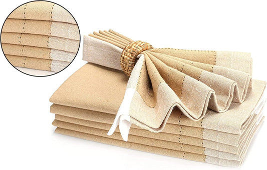 Homidate Cloth Dinner Napkins – Machine Washable Reusable Fabric Napkins for Weddings, Parties & Table Decorations