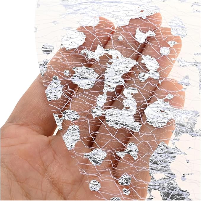 Disposable Silver Placemats Set of 100 Metallic Thin Round 13 Inch Silver Doilies Mesh Pressed Fall Table Placemates 100 Pack Charger Plates for Wedding, Birthday Party