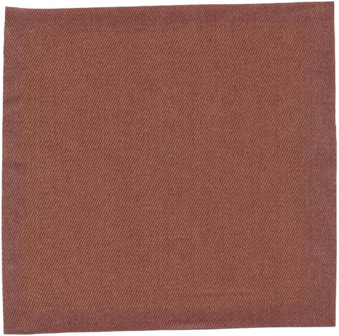 Five Star Napkins Luxury Cotton Cloth Cocktail Napkins - Bar Napkins, Party Napkins, Beverage Napkins, Events, Holiday, Wedding, Birthday, Parties - 4.5" x 4.5" - Disposable (50 x) Friar Brown