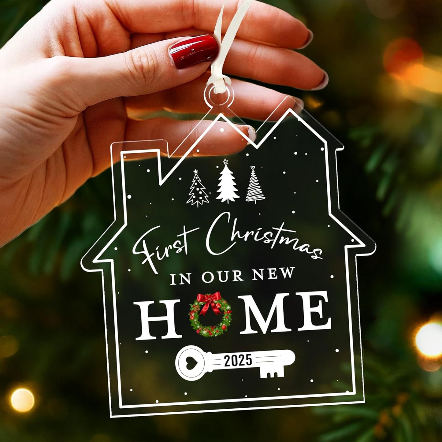 New Home Ornament 2025 - Perfect Housewarming Gift for Couples, Ideal House Warming Gifts for Women, House Warming Gift New Home, Housewarming Gifts, Best Housewarmings Presents 2025