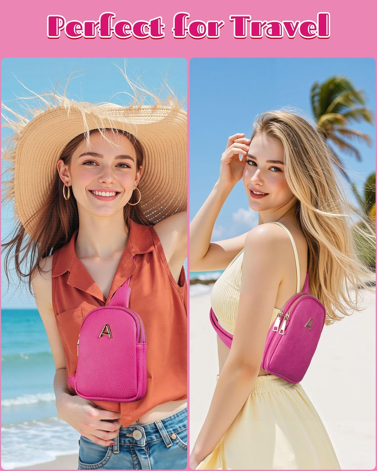 Personalized Sling Bag for Girls, Lightweight Small Crossbody Purse, Birthday Gift for Daughter from Mom, Gifts for Granddaughter from Grandma, Cute Trendy Stuff for Besties Friends Nieces