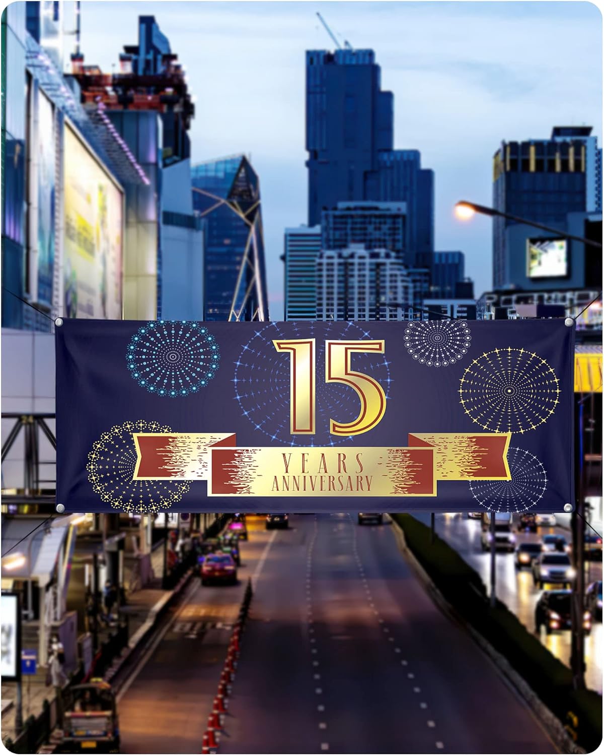 Custom Vinyl Banners and Signs Customize Outdoor, Personalized Banner with Logo Text for Party Birthday, Customized Banner Decoration for Business Graduation Wedding Event 2'x8'
