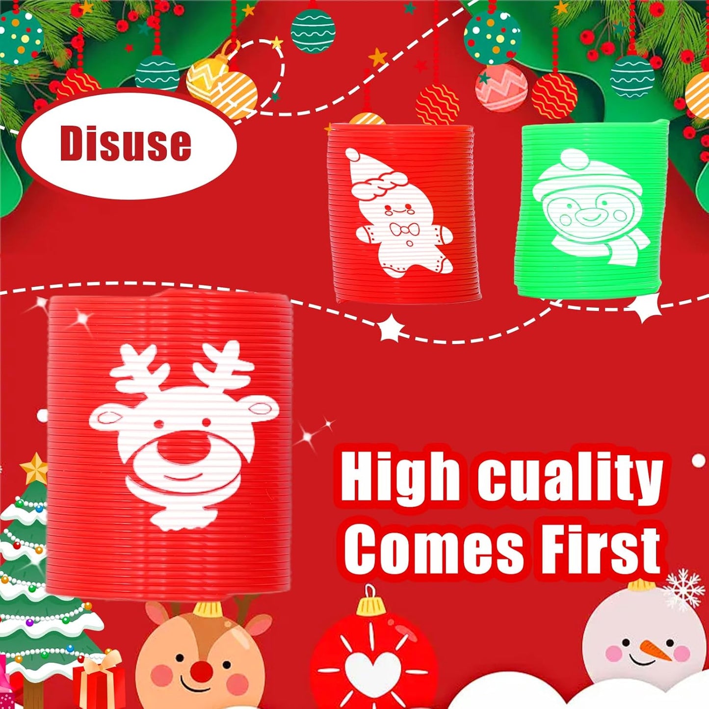 Cocurb 32 Pcs Chrstmas Mini Spring Party Favors for Kids 4 to 8 Fun Goodie Bag Stuffers for All, Christmas Day, Classroom Prizes, and Small Toys Presents,Stress Relief Bulk Fidget Toys