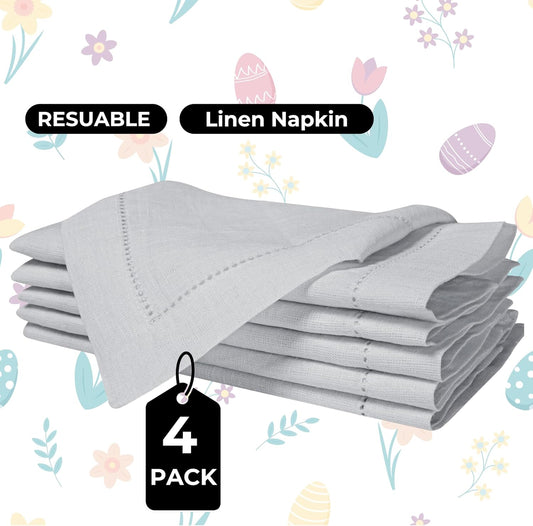 Homidate Cloth Dinner Napkins – Machine Washable Reusable Fabric Napkins for Weddings, Parties & Table Decorations
