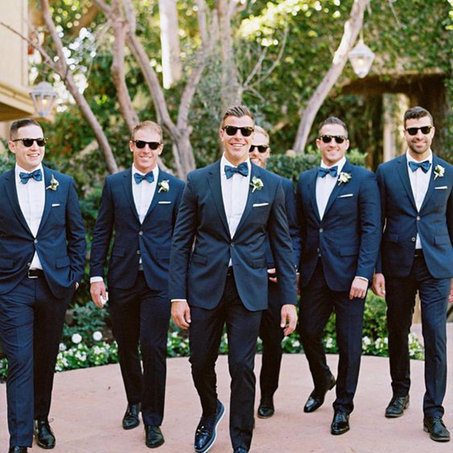 8 Pack Groomsmen Sunglasses for Men - Wedding Sunglasses Set for Groomsman Proposal Gifts, Bachelor Party Favors