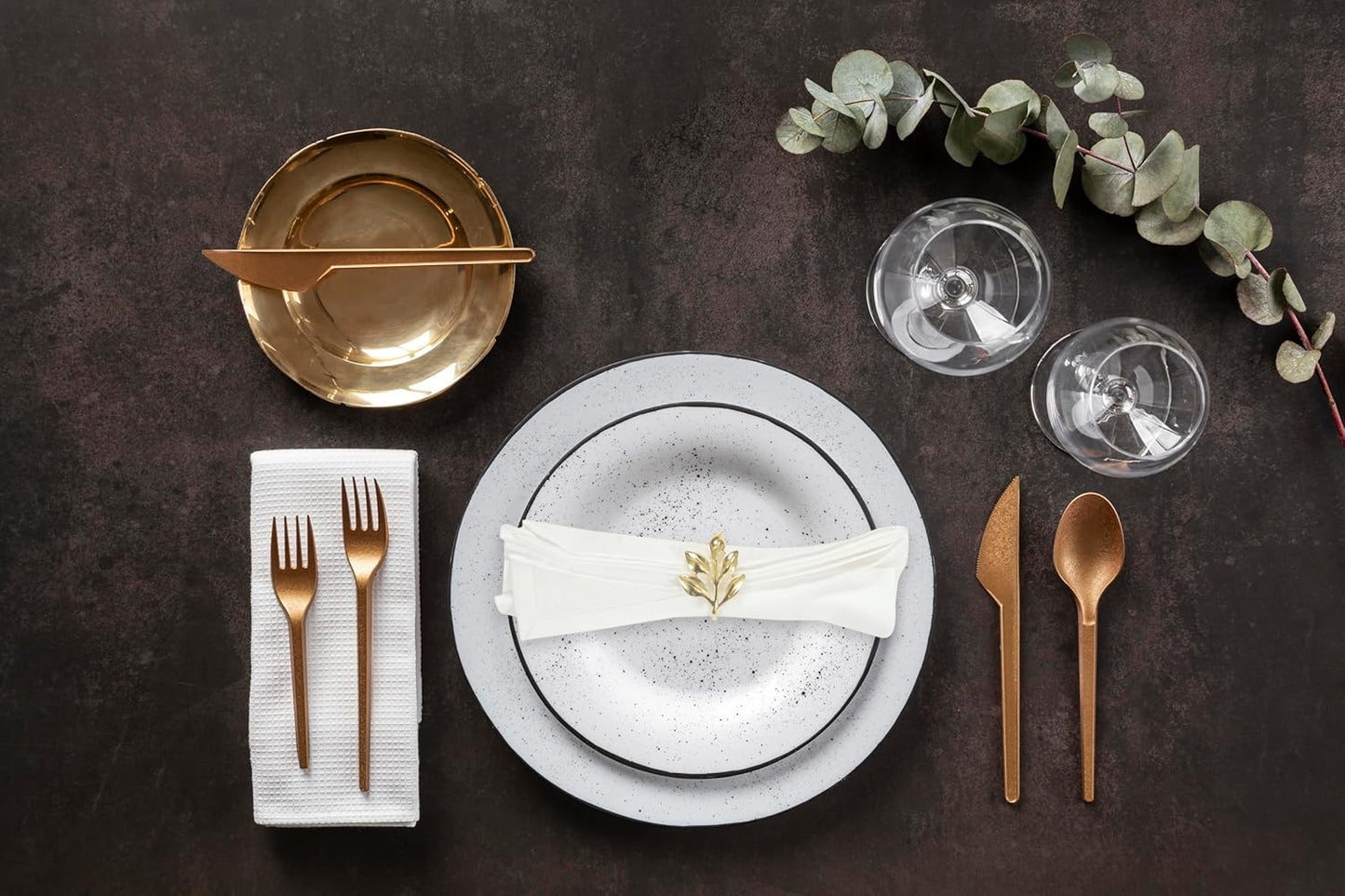 ANA Cloth Napkins Set of 6 (17.5x17.5) inch 100% Cotton Dinner Napkin Washable Hotel Quality Reusable Kitchen & Table Linen for Fall Thanksgiving Family Dinners Weddings & Everyday Use - White