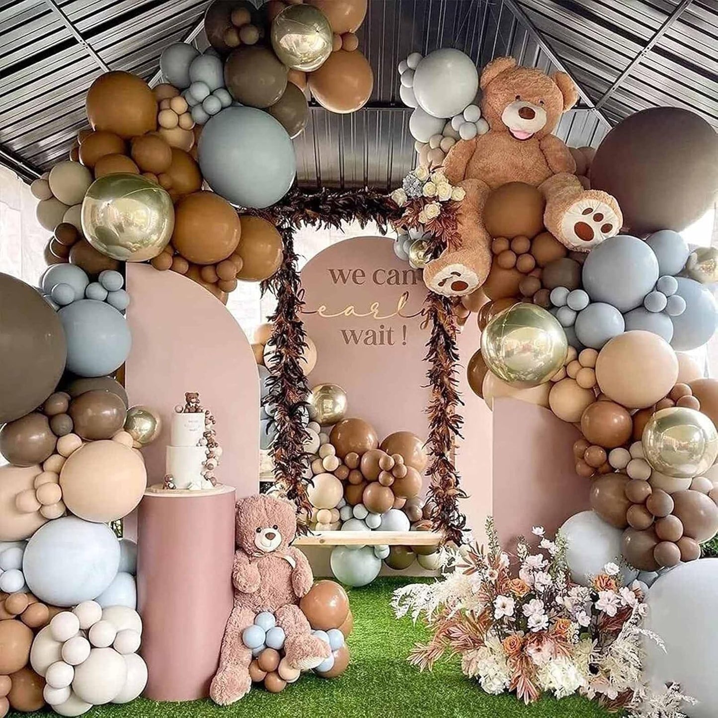 KALOR 18 inch Comellia Balloons, 10pcs Thick Latex Round Helium Balloons for Birthday Family Party Wedding Party Baby Shower Decoration Supplies