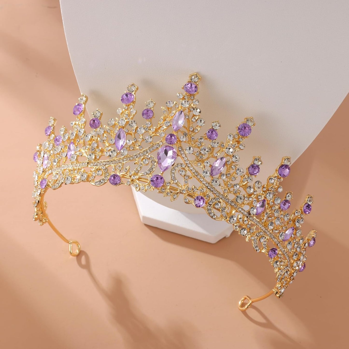 Kamirola Crystal Crowns and Tiaras Headband for Girl or Women Birthday Party Wedding Prom Bridal Halloween Christmas (TR19)