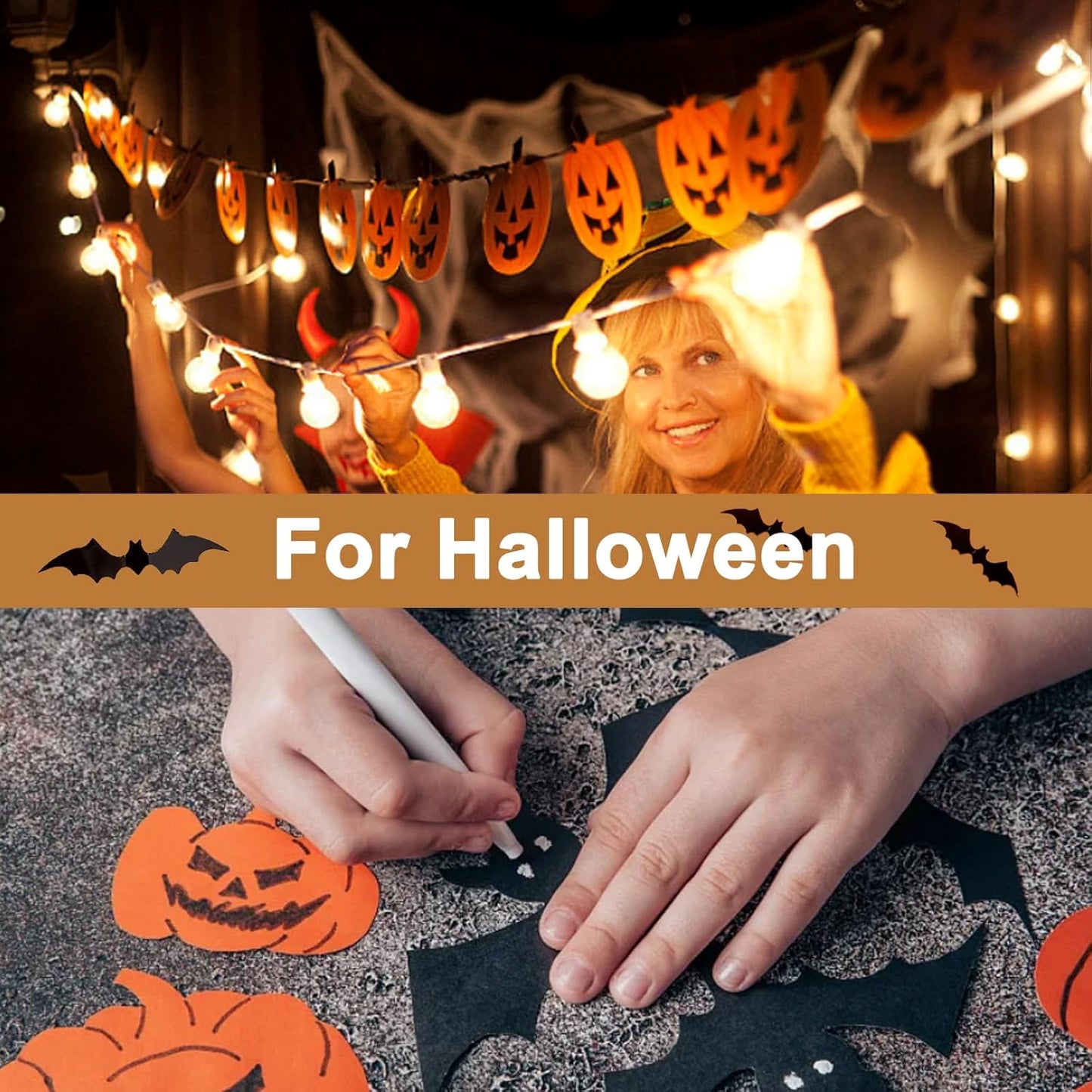 40 Sheets Orange Cardstock 8.5 x 11 for Halloween, 75lb Premium Pumpkin Paper Card Stock for DIY Cards Making, Certificates, Invitations, Scrapbooking, Party Decorations