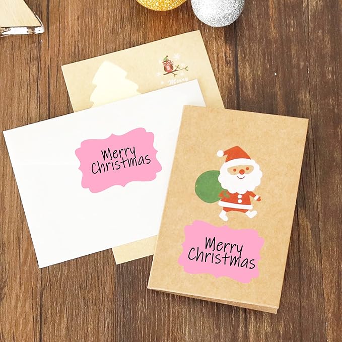 2 x3 Pink Label Stickers, Self-Adhesive Gift Tag Stickers, Write on Blank Labels for Essential Oil Bottles, Gifts, Name Tags, Fancy Shapes 200PCS