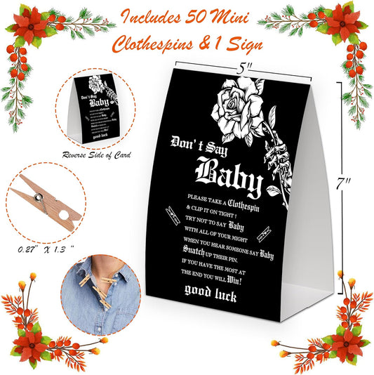 Gothic Baby Shower Decorations, Gender Neutral Baby Shower Ideas, Fall Party Games