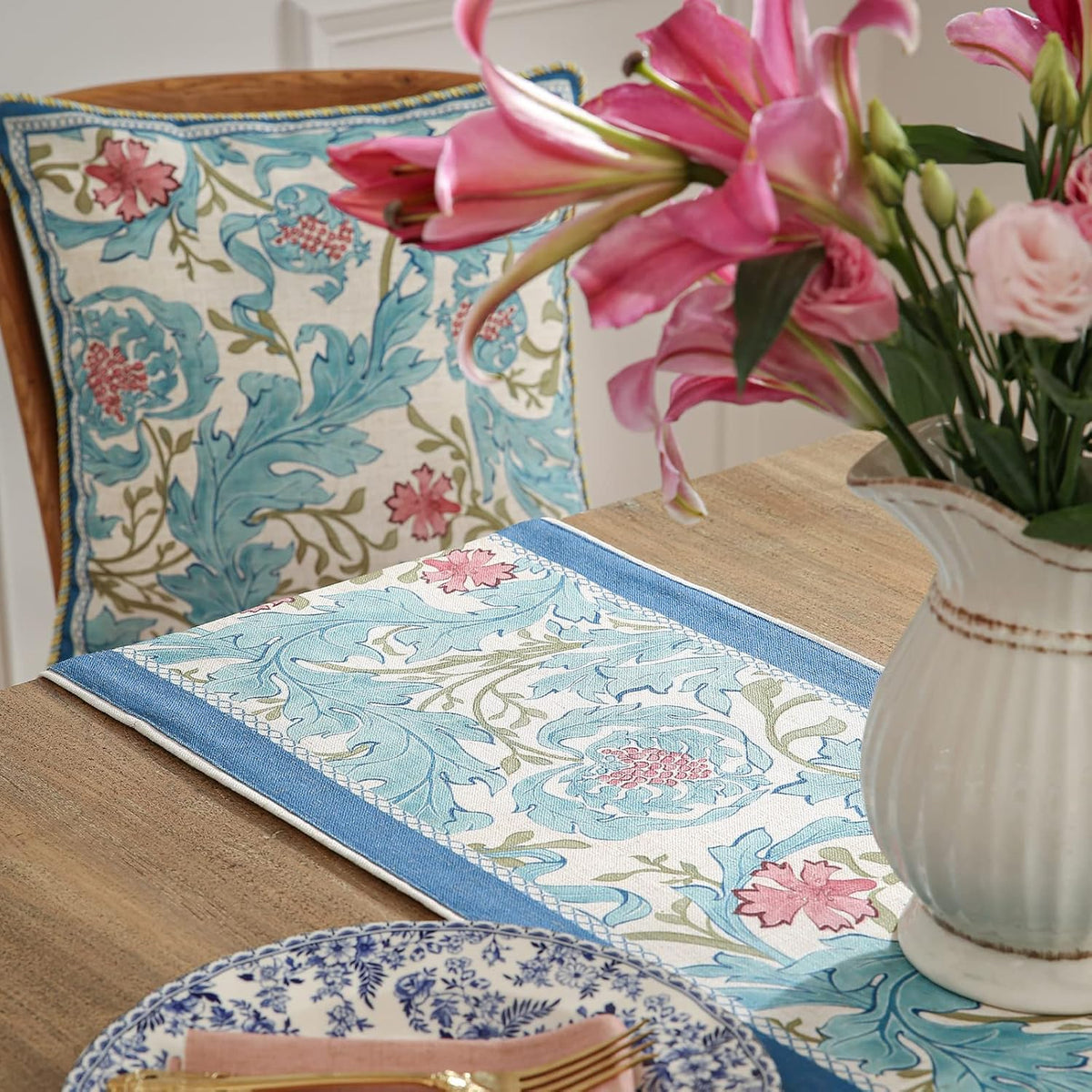 patdrea Linen Leopard Animal Table Runner Farmhouse for Home Kitchen Dining Decor Parties Family Dinners Christmas 12 x 87