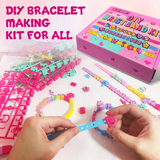 Friendship Bracelet Making Kit for Girls, Christmas Gifts Art & Craft Kits for Kids, DIY Jewelry Making Kit, Birthday Present for Ages 4-12, Toy for Age 4, 5, 6, 7, 8, 9, 10, 11, 12 Years Old