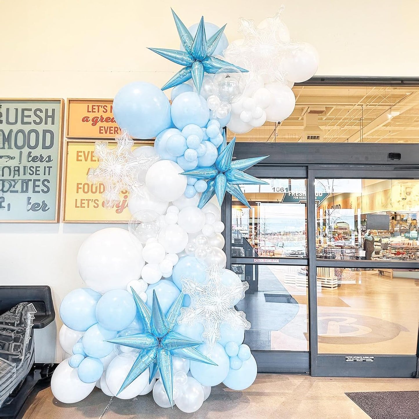 Pastel Blue Balloons 12 Inch, 100 Pack Light Blue Latex Matte Macaron Powder Helium for Gender Reveal Baby Shower Birthday Wedding Party Decorations