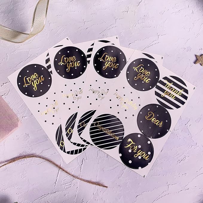 Suponey Floral Paper Bags Gift Bags Flower Party Favor Treat Bag Goody Bag with Stickers for Wedding Bridal Shower Anniversary Birthday Garden Party (16 Pcs)