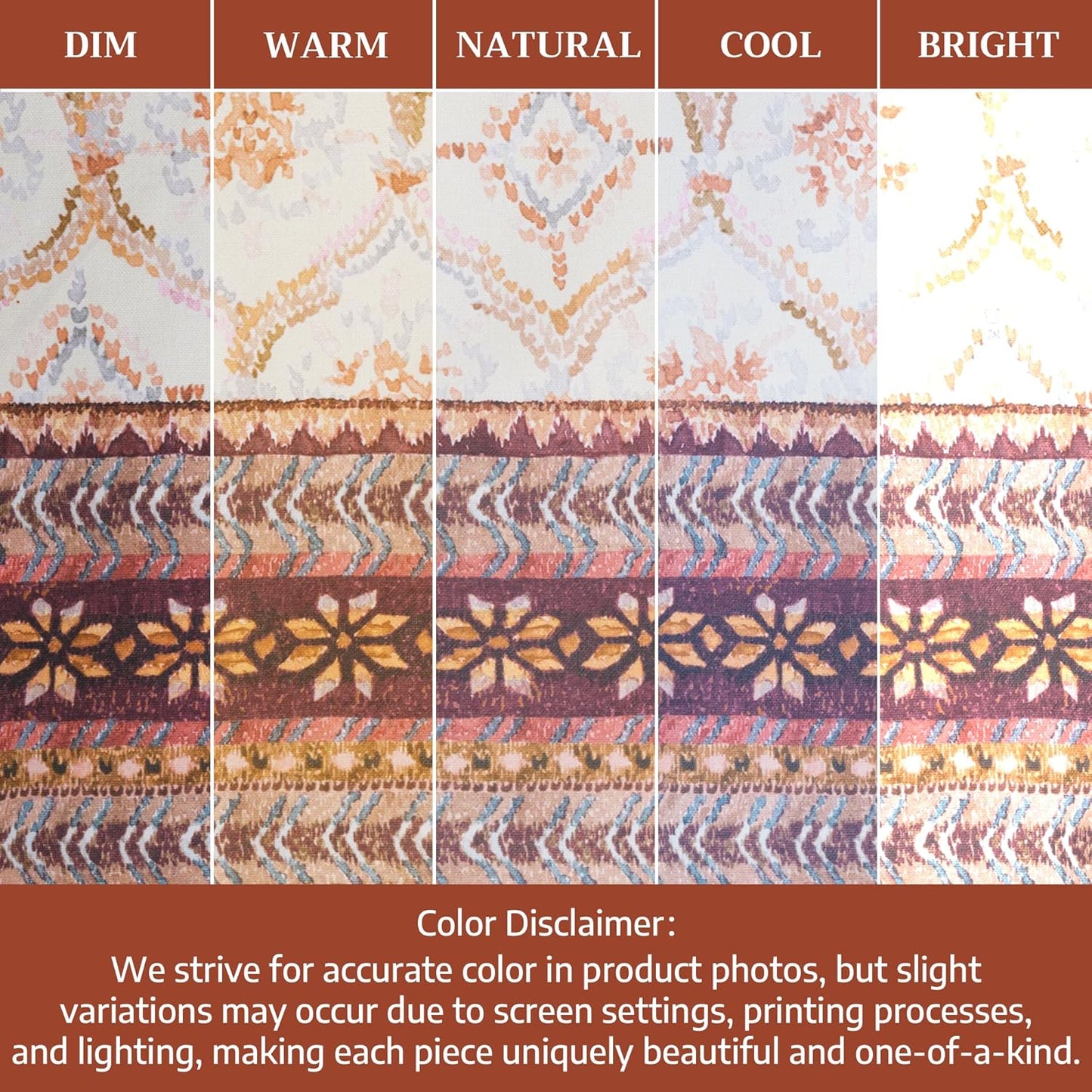 Maison d' Hermine Table Runner 100% Cotton Single Layer Table Runners 108 inches Long for Thanksgiving Christmas Decorations Home Kitchen Dining Party Wedding (Fair Isle, 14.5" x 108")