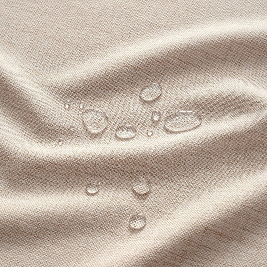 MIULEE Natural-Black Linen Tablecloth 60x104 Inch Rectangle Table Cloth Waterproof,Stain Resistant & Wrinkle Resistant for Dining Party Wedding