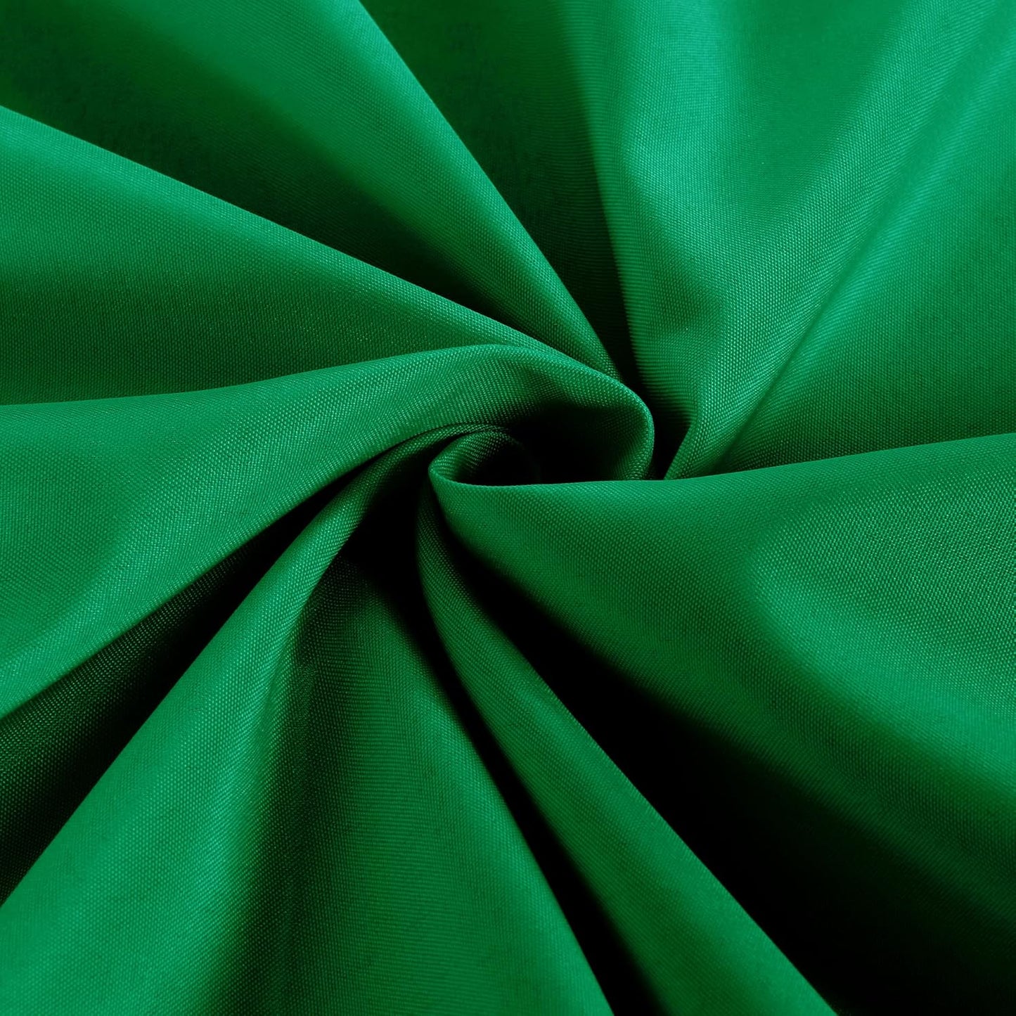 Obstal 2 Pack Green Table Clothes for 6 Foot Rectangle Tables - Water Resistant Washable Fabric Polyester Rectangle Table Cover Protector for Wedding, Banquet and Trade Shows, 72L x 30W x 30H Inches