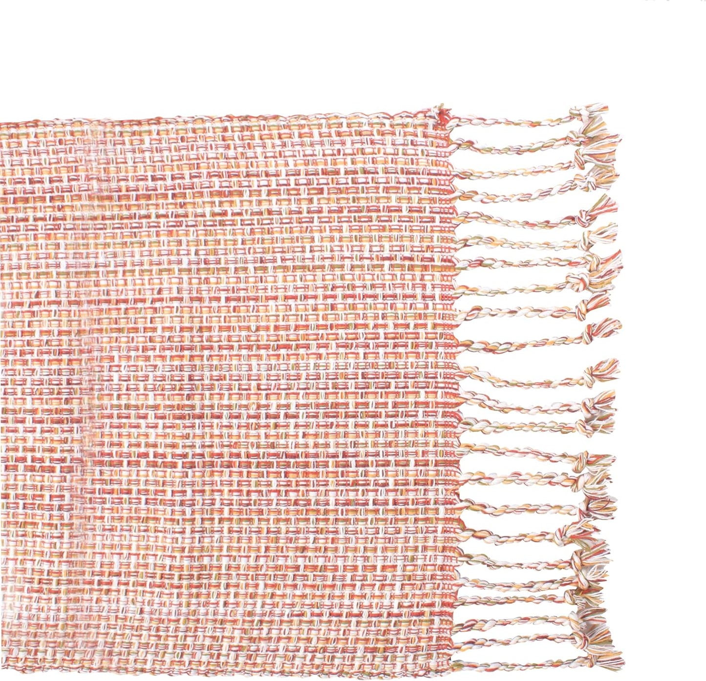 Urban Villa TableRunner Flamingo Print 100% Cotton Twill Weave Fused Table Runner 14''x72'' Over Sized Multi Color TableRunner Heavier Quality Table Runner