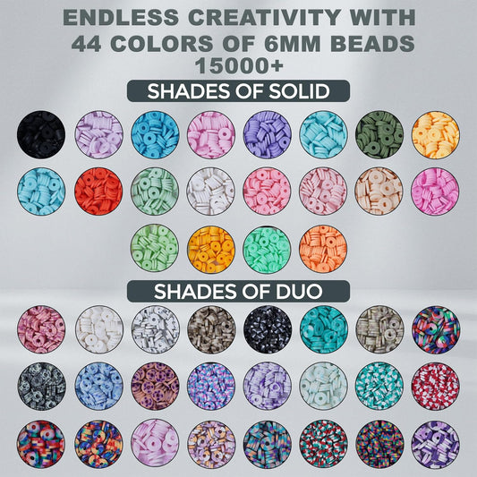 12000+ Clay Beads Bracelet Making Kit for Adults, 48 Colors in 3 Boxes, Polymer Heishi Beads with Letter Beads & Charms for DIY Friendship Bracelet Gifts,Holidays Arts and Crafts Gifts for Girls 8-12