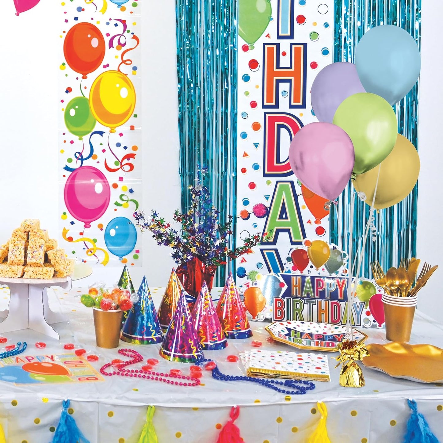 Metallic Wrapped Balloon Weight Pack of 12