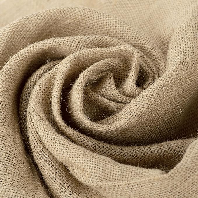 4 Pack Natural Burlap Table Runners (12 x 72 Inch) | Rustic Jute Table Runners for Wedding, Farmhouse, Thanksgiving, Coffee Table Decor Cover, Fall Dรฉcor & Parties