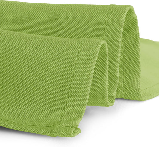 Gee Di Moda Rectangle Tablecloth - 90 x 156 Inch Apple Green Table Cloth for 8 Foot Table with Floor-Length Drop - Heavy Duty Washable Fabric - 8 Ft Buffet Table, Holiday Party, Wedding & Baby Shower