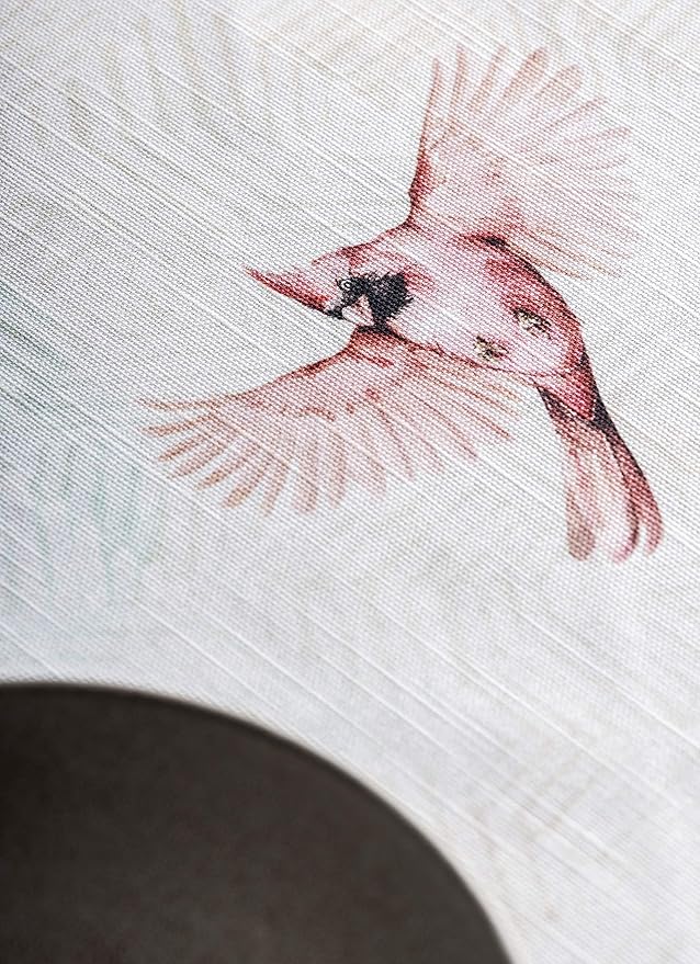 Maison d' Hermine Table Cloth Rectangle Table 100% Cotton 54 x 72 Inches Tablecloth Reusable Decorative for Dining Room Farmhouse Home Valentines Day Decorations Spring Summer - Flying Birds
