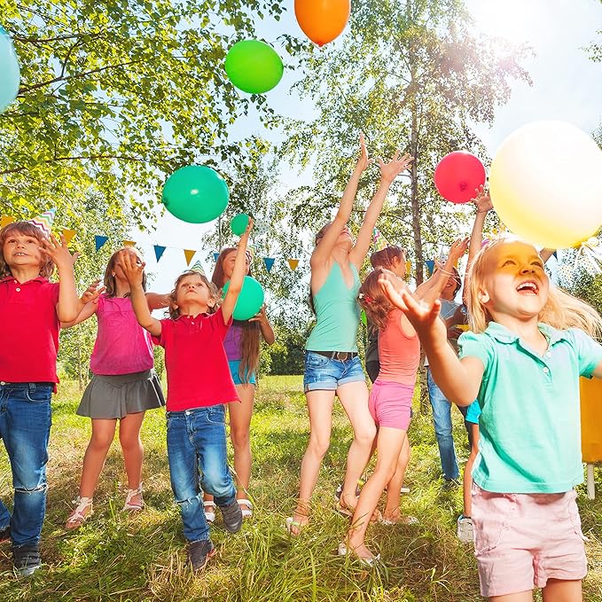Mr. Pen- Balloons, 12 Inch, 54 Pack, Vibrant Colors, Party Balloons