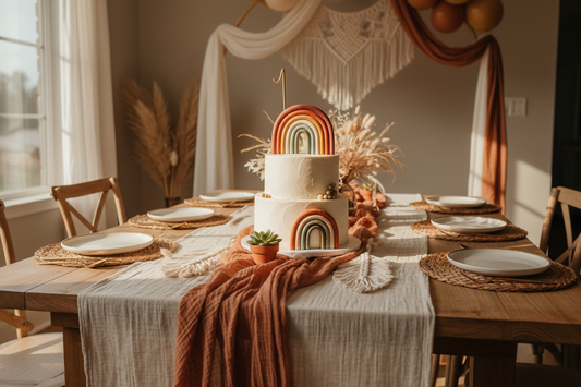 Party Planning: Designing a Dreamy boho rainbow baby shower for New Moms