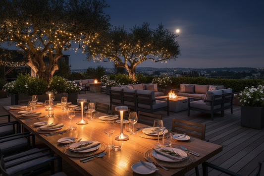 Outdoor Romance: Styling Your Terrace with Waterproof and Wireless Lighting