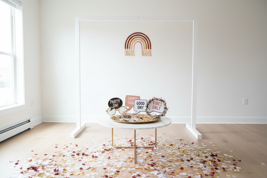 Friday Fun: Creating a High-End Photo Booth with Photo Booth Props and Confetti