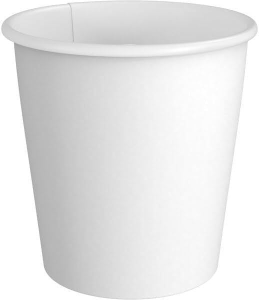 Siptown 8 oz 1000 Bulk Pack Disposable Paper Cups for Hot Drinks, Coffee, & Tea | Made in USA (8 oz - 1000 count)