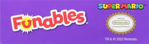 Funables Fruit Snacks, Super Mario Shaped Fruit Flavored Snacks, 0.8 ounce Pouches (Pack of 30)