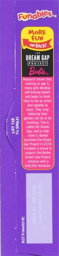 Funables Fruit Snacks, Barbie Shaped Fruit Flavored Snacks, 0.8 ounce Pouches (Pack of 30)