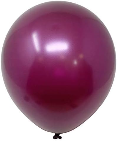 Allgala Latex Balloons for Parties | Helium Grade Bulk Balloon Pack | Ideal for Birthday Party Decorations, Baby Shower, Christmas Party | Colored Balloons for Events | 100ct 12" - Burgundy