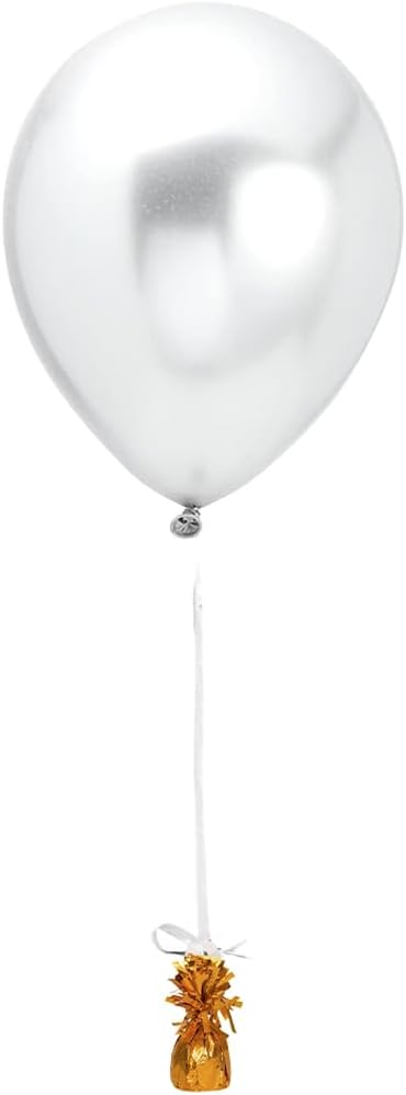 Foil Fringe Foil Balloon Weight | Orange | 1 Pc