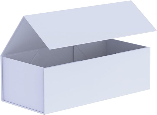 Gift Box 12" x 6" x 4",Large Gift Box with Lid, Purple Boxes for Presents,Birthday,Valentine's Day,Mother's Day,Christmas,Anniversary,Luxury for Gift Packaging