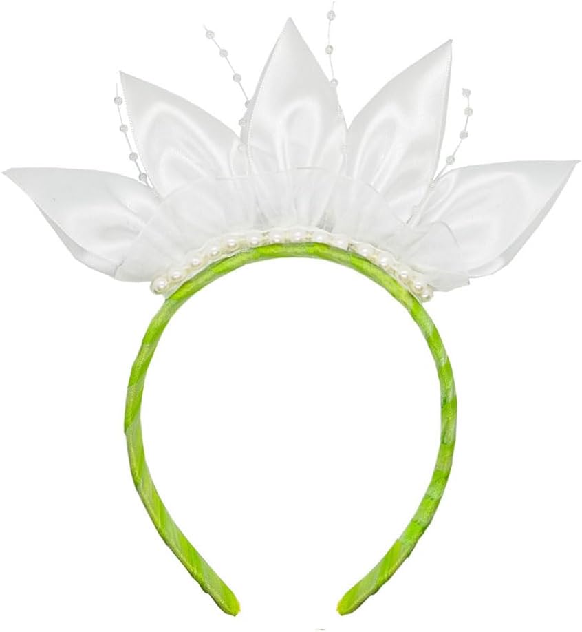 Girls Costume Accessories Princess Tiana Dress up Accessories for Girls Tiana Crown Halloween Christmas Party Favors for Kids