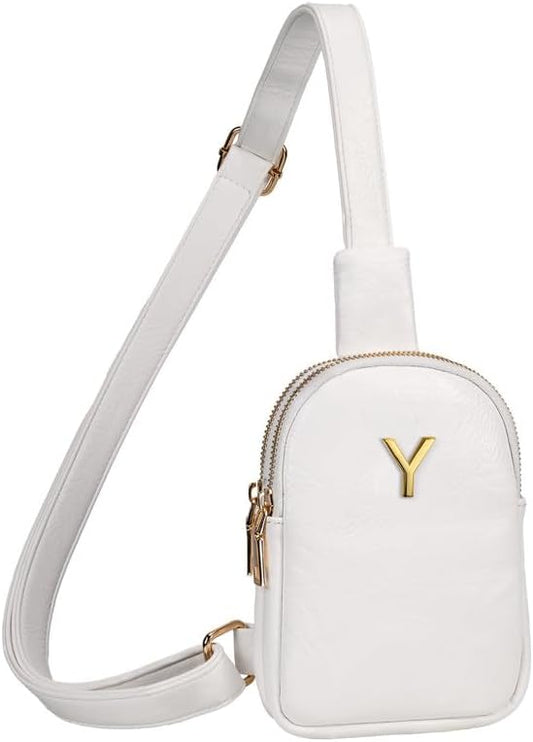 Personalized Bridesmaid Gifts for Teen Girls Women, Cute Sling Purse for Women Girls, Handsfree Travel Crossbody Bags, Monogrammed Handbag, Graduation Gift, Fashion Trendy Stuff