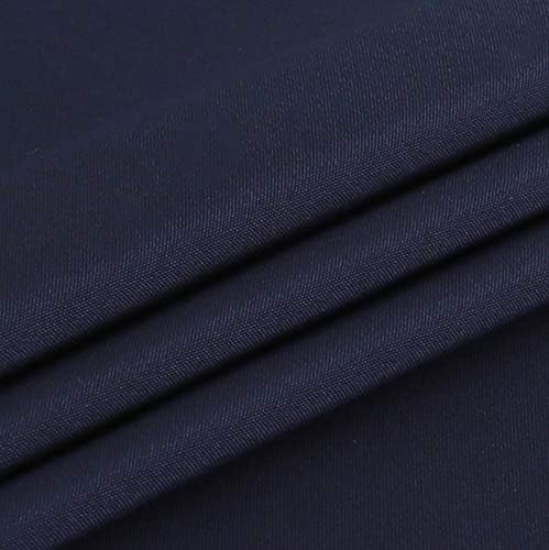 FOLINS&HOME Navy Blue Square Tablecloth Wrinkle Free Waterproof Polyester Table Cloths Spillproof Heavy Duty and Washable Table Cover for Party, Banquet, Indoor & Outdoor-Rectangle/Oblong 54 x 54 inch
