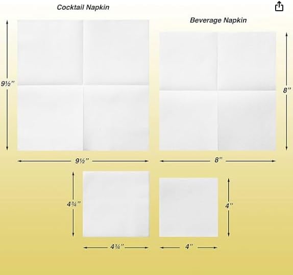 AMERICAN HOMESTEAD Black Cocktail Napkins - Premium 4.75"x4.75" Disposable Linen-Like Beverage Napkins - Bulk Square Party Bar Serviettes for Weddings, Parties, Events, and Everyday Use - 600 Count