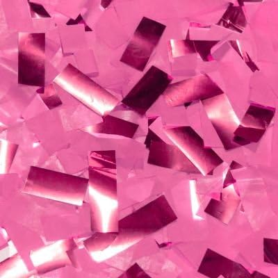 Gender Reveal Confetti Popper Baby Shower Reveal Color Dispenser Single Unit (Pink)